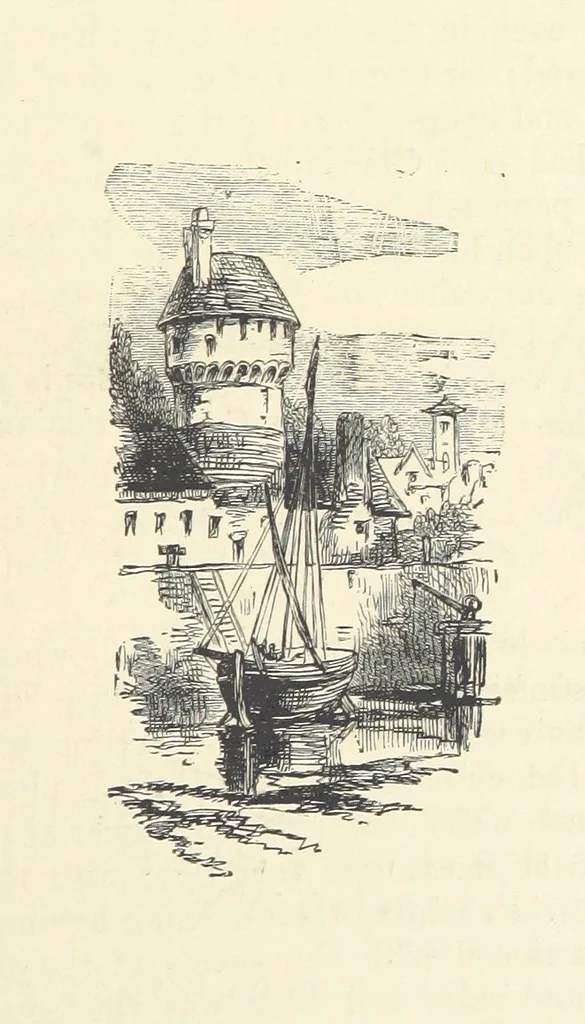 An illustration from Across the Channel; or, Picture-stories of foreign lands. [With illustrations, 1888, leaf 195