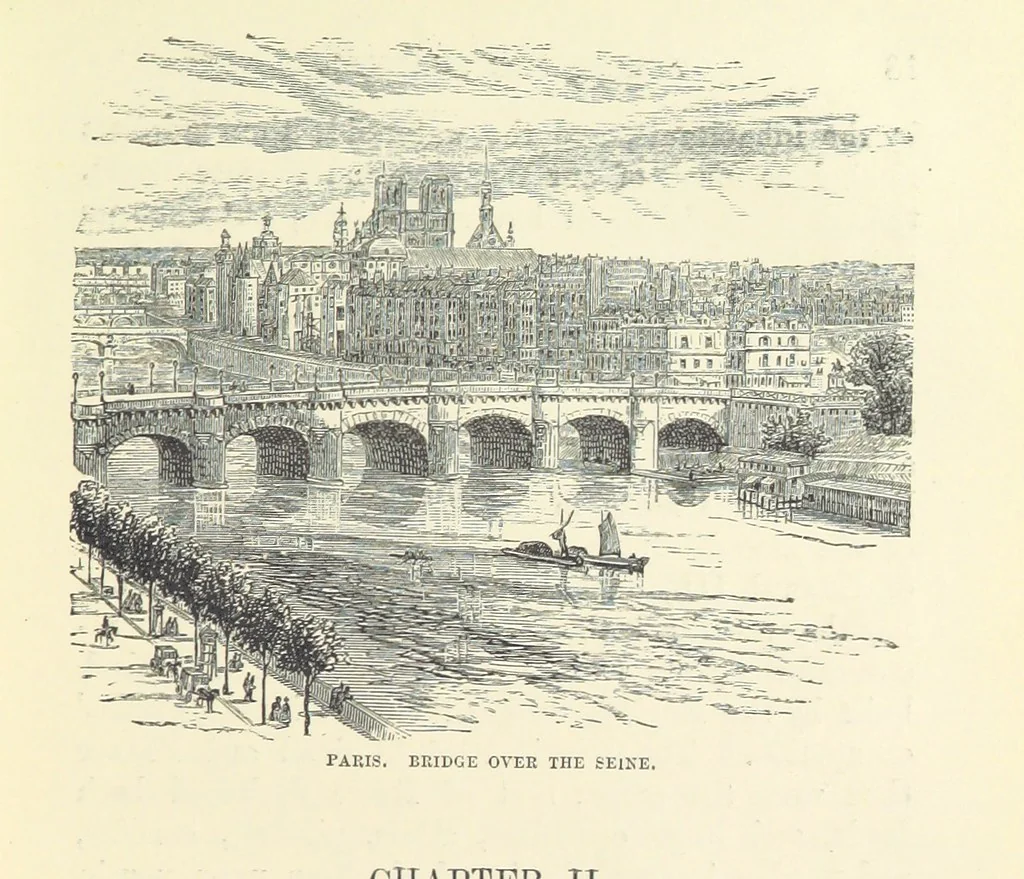 An illustration from Across the Channel; or, Picture-stories of foreign lands. [With illustrations, 1888, leaf 21