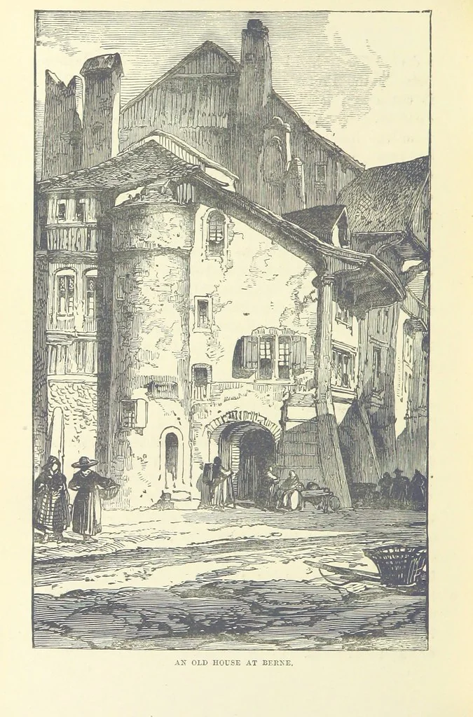An illustration from Across the Channel; or, Picture-stories of foreign lands. [With illustrations, 1888, leaf 238
