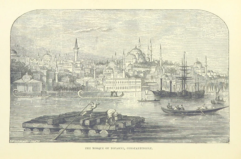 An illustration from Across the Channel; or, Picture-stories of foreign lands. [With illustrations, 1888, leaf 48