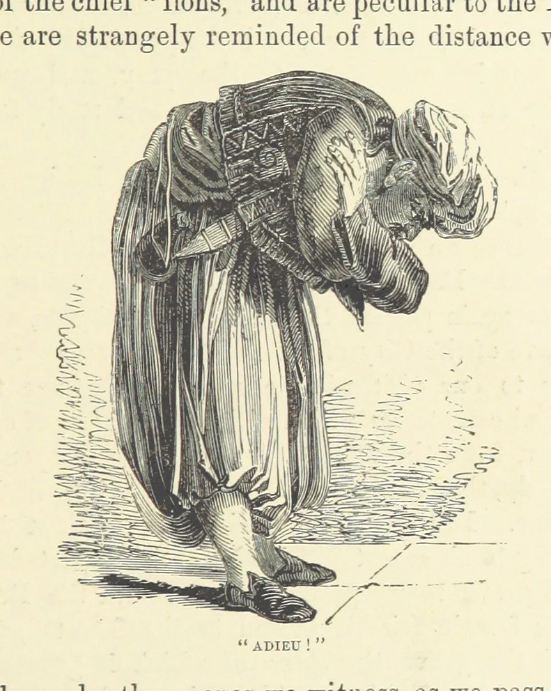 An illustration from Across the Channel; or, Picture-stories of foreign lands. [With illustrations, 1888, leaf 85