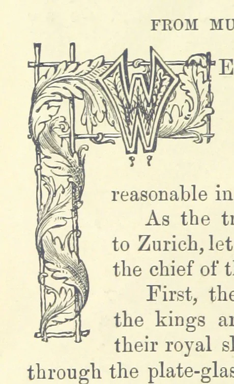 An illustration from Across the Channel; or, Picture-stories of foreign lands. [With illustrations, 1888, leaf 96