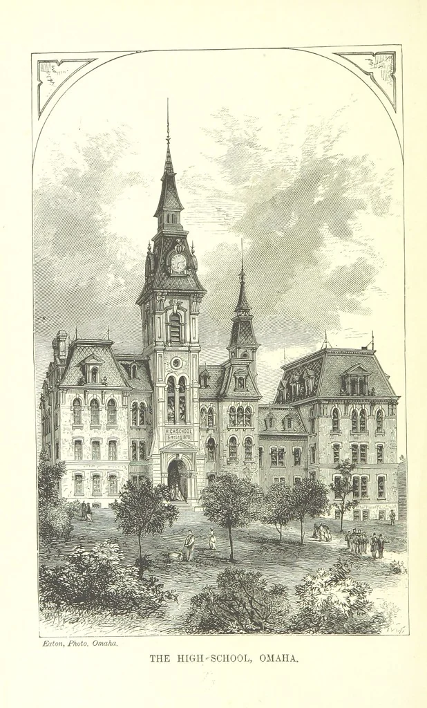 An illustration from Nebraska, its advantages, resources, and drawbacks. Illustrated, 1875, leaf 12