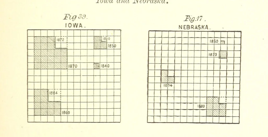 An illustration from Nebraska, its advantages, resources, and drawbacks. Illustrated, 1875, leaf 121