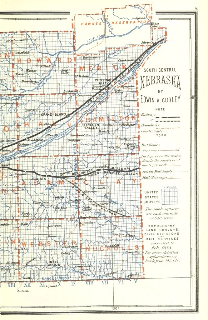 An illustration from Nebraska, its advantages, resources, and drawbacks. Illustrated, 1875, leaf 231