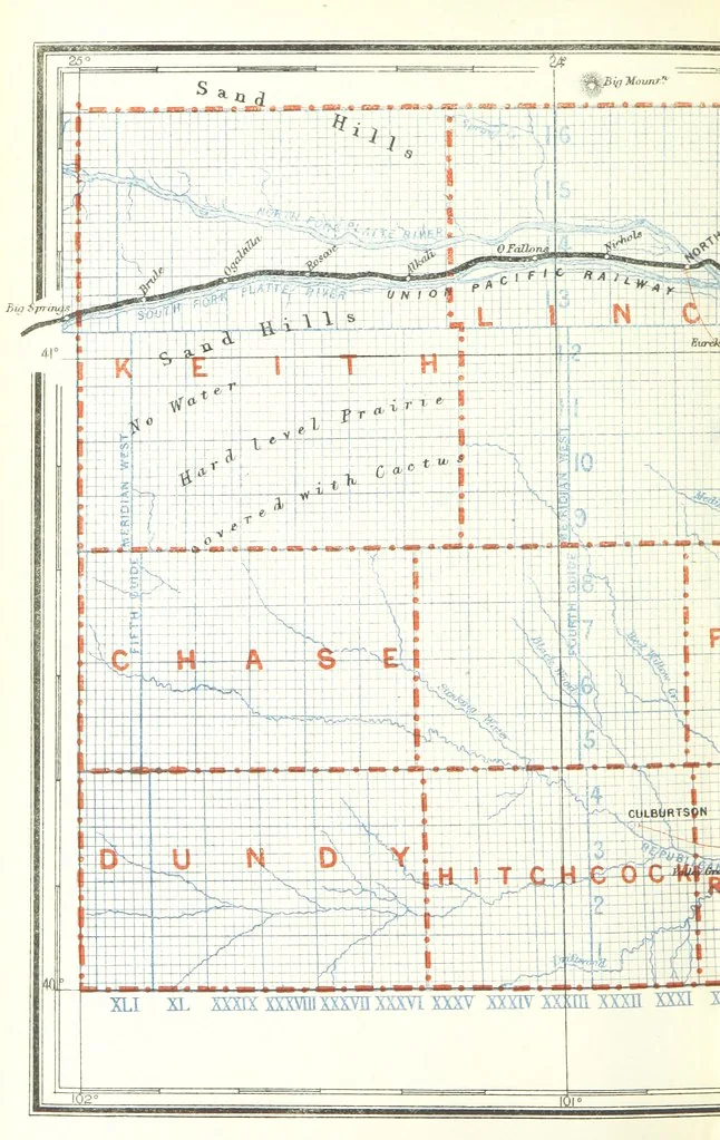 An illustration from Nebraska, its advantages, resources, and drawbacks. Illustrated, 1875, leaf 354
