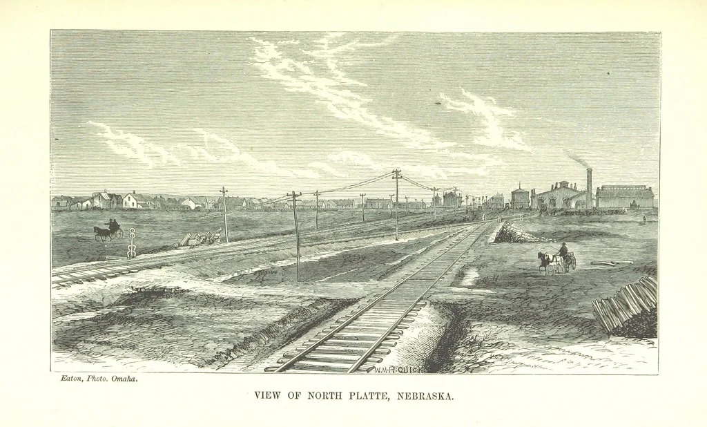 An illustration from Nebraska, its advantages, resources, and drawbacks. Illustrated, 1875, leaf 359