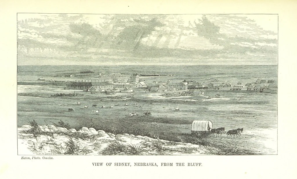 An illustration from Nebraska, its advantages, resources, and drawbacks. Illustrated, 1875, leaf 367