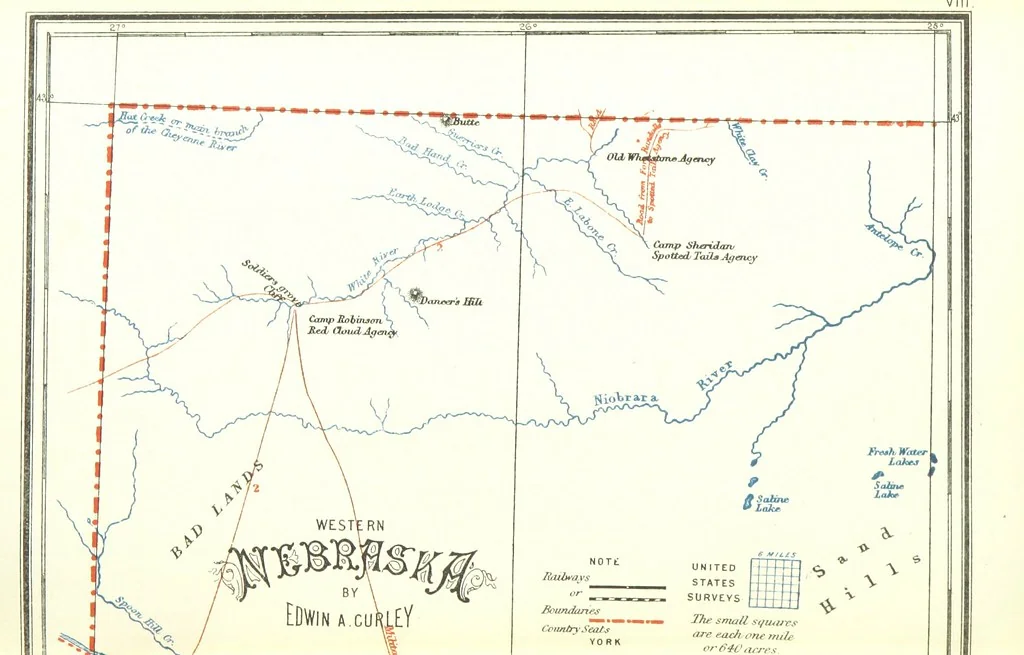 An illustration from Nebraska, its advantages, resources, and drawbacks. Illustrated, 1875, leaf 434