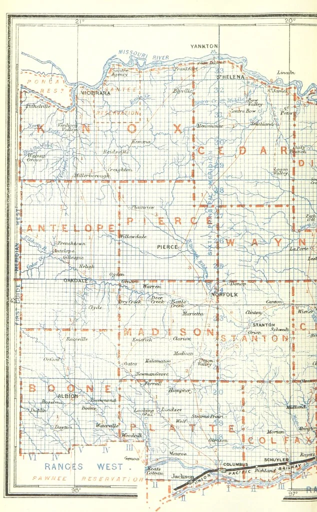 An illustration from Nebraska, its advantages, resources, and drawbacks. Illustrated, 1875, leaf 54