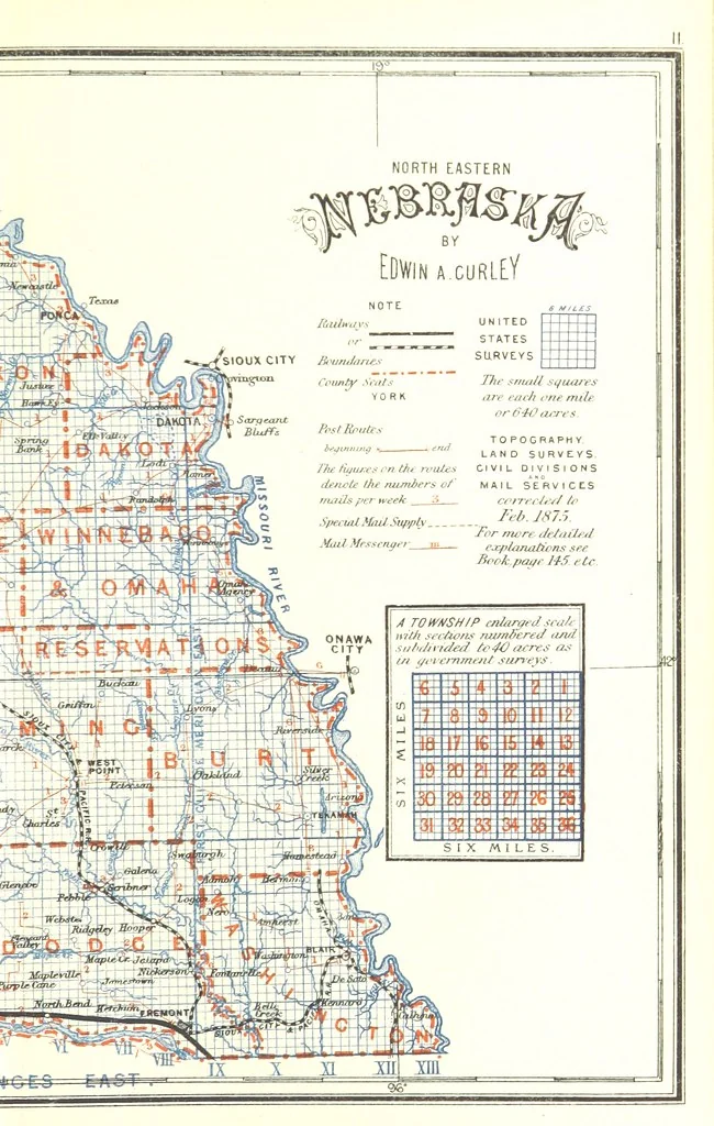 An illustration from Nebraska, its advantages, resources, and drawbacks. Illustrated, 1875, leaf 55
