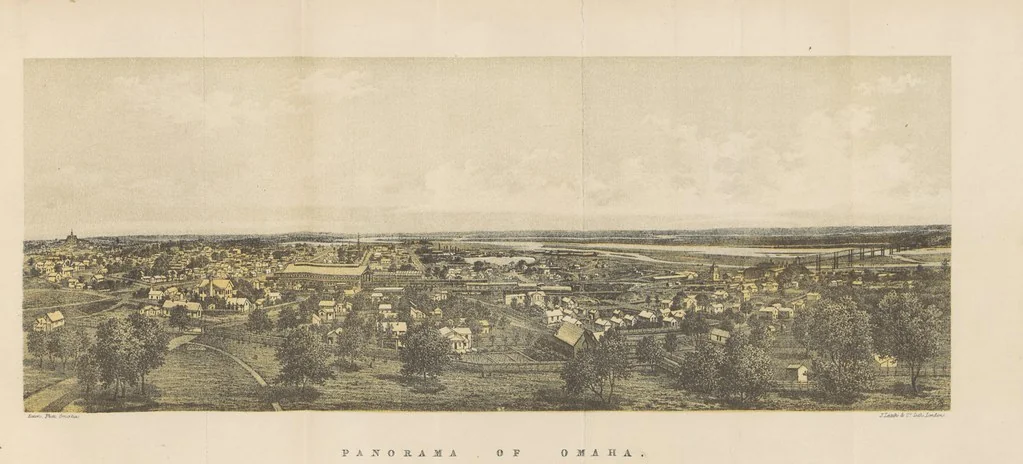 An illustration from Nebraska, its advantages, resources, and drawbacks. Illustrated, 1875, leaf 97