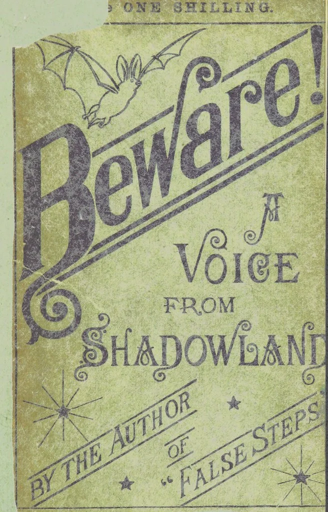 An illustration from Beware! A voice from shadowland, 1887, leaf 5