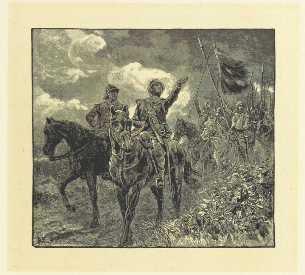 An illustration from Fifty Perfect Poems. Selected and edited by C. A. Dana and Rossiter Johnson. With seventy illustrations, 1883, leaf 133