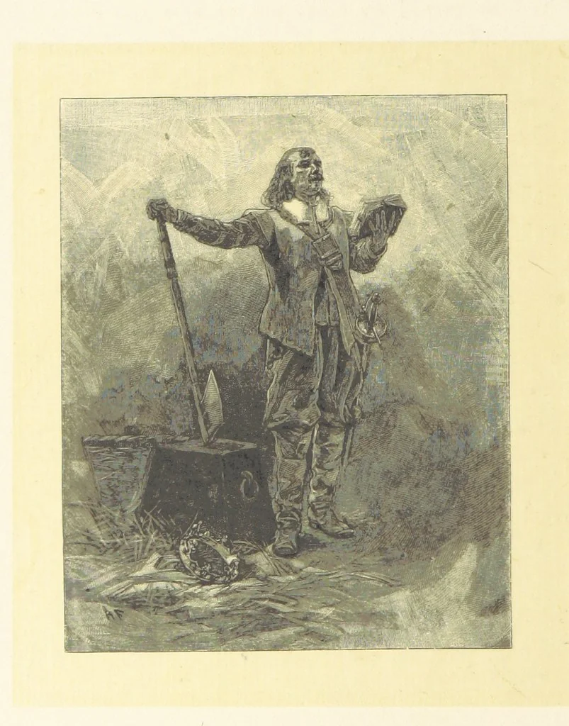 An illustration from Fifty Perfect Poems. Selected and edited by C. A. Dana and Rossiter Johnson. With seventy illustrations, 1883, leaf 136