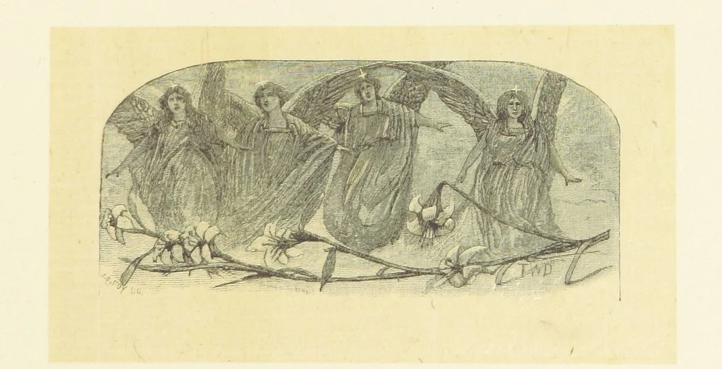 An illustration from Fifty Perfect Poems. Selected and edited by C. A. Dana and Rossiter Johnson. With seventy illustrations, 1883, leaf 141