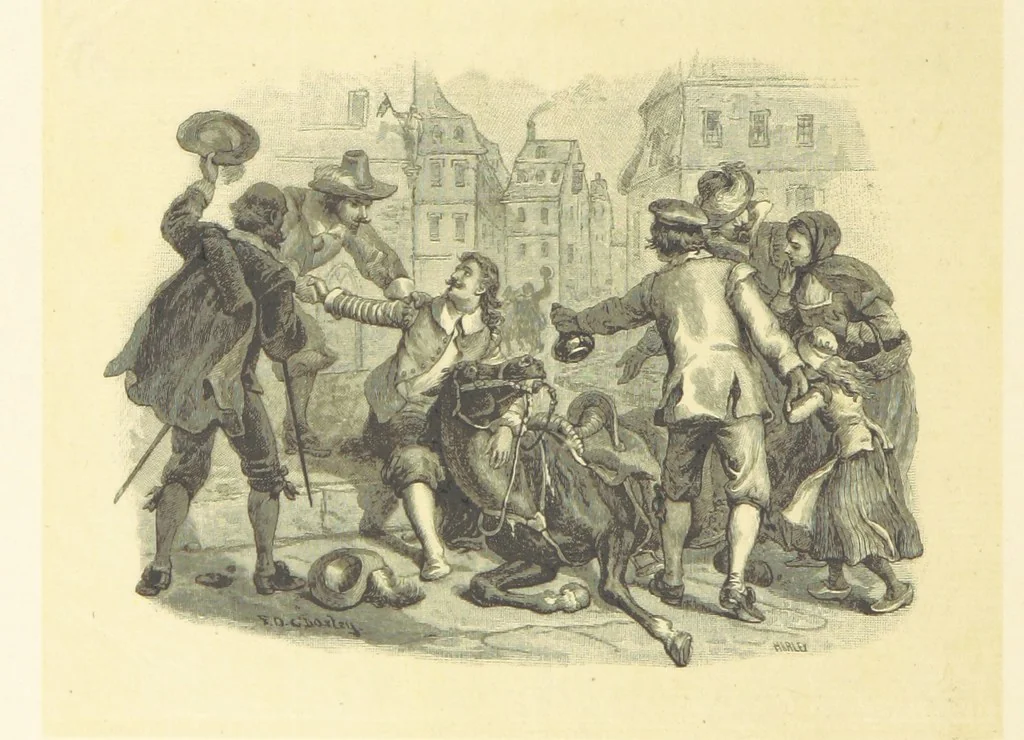 An illustration from Fifty Perfect Poems. Selected and edited by C. A. Dana and Rossiter Johnson. With seventy illustrations, 1883, leaf 174