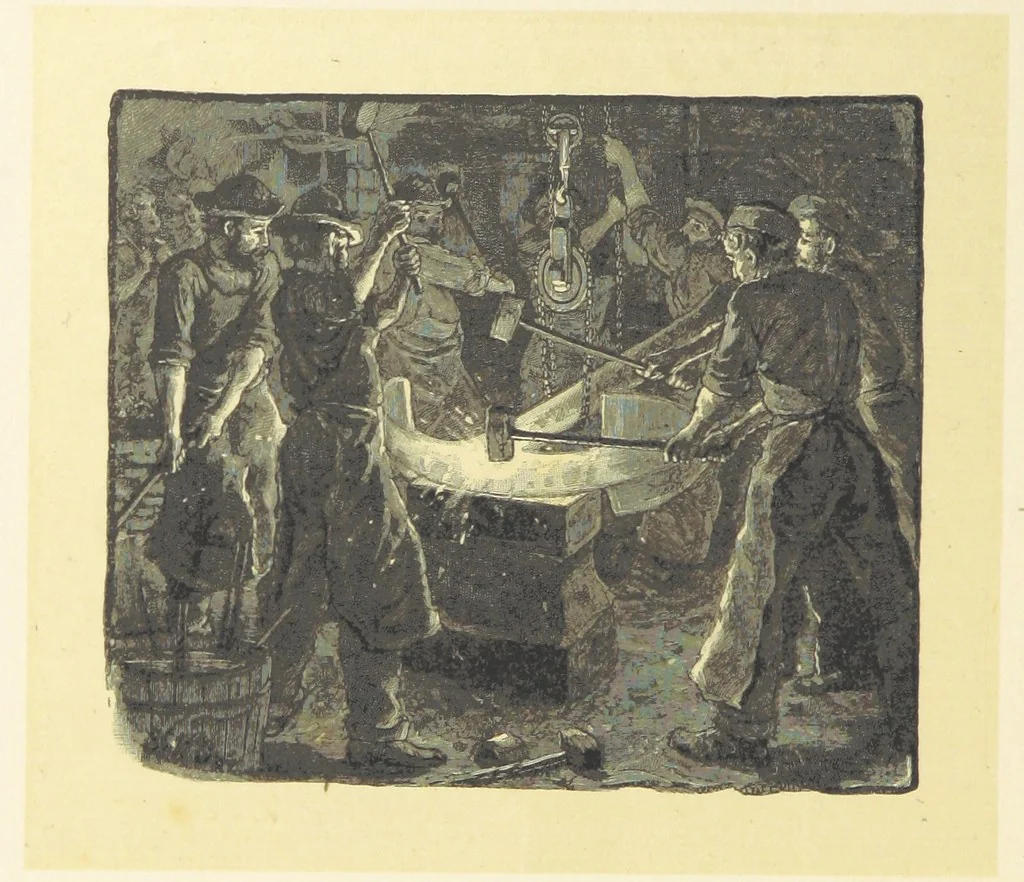 An illustration from Fifty Perfect Poems. Selected and edited by C. A. Dana and Rossiter Johnson. With seventy illustrations, 1883, leaf 180