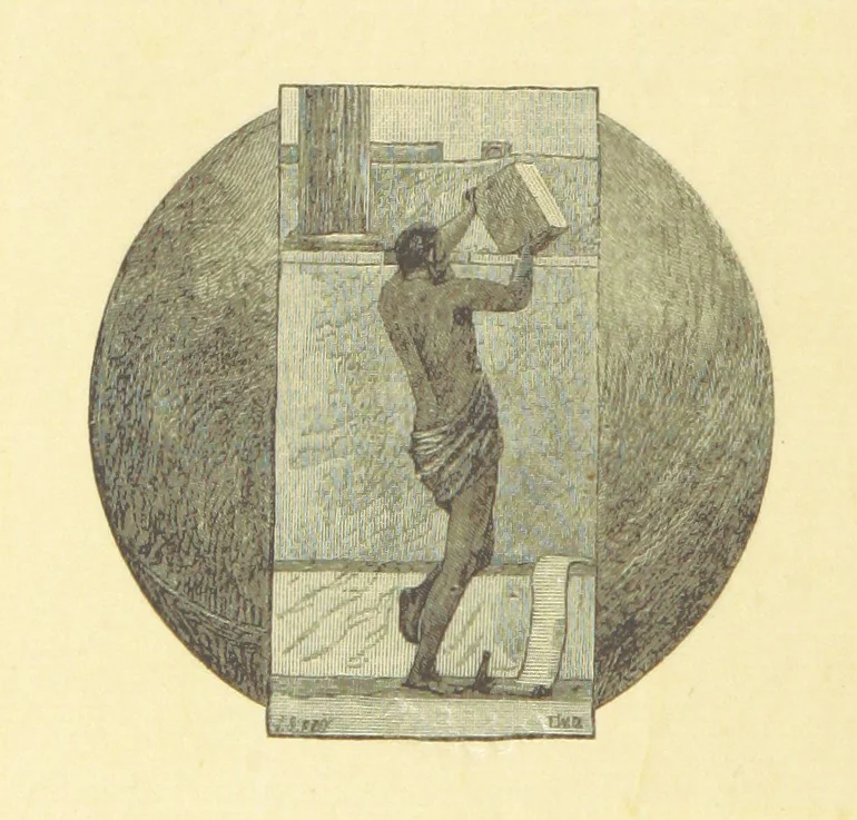 An illustration from Fifty Perfect Poems. Selected and edited by C. A. Dana and Rossiter Johnson. With seventy illustrations, 1883, leaf 188