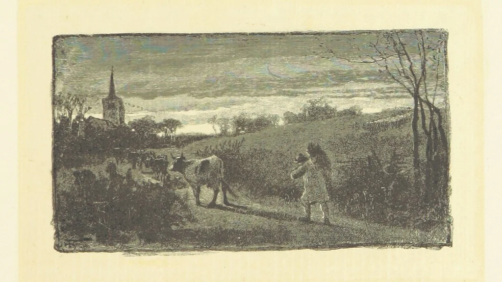An illustration from Fifty Perfect Poems. Selected and edited by C. A. Dana and Rossiter Johnson. With seventy illustrations, 1883, leaf 57