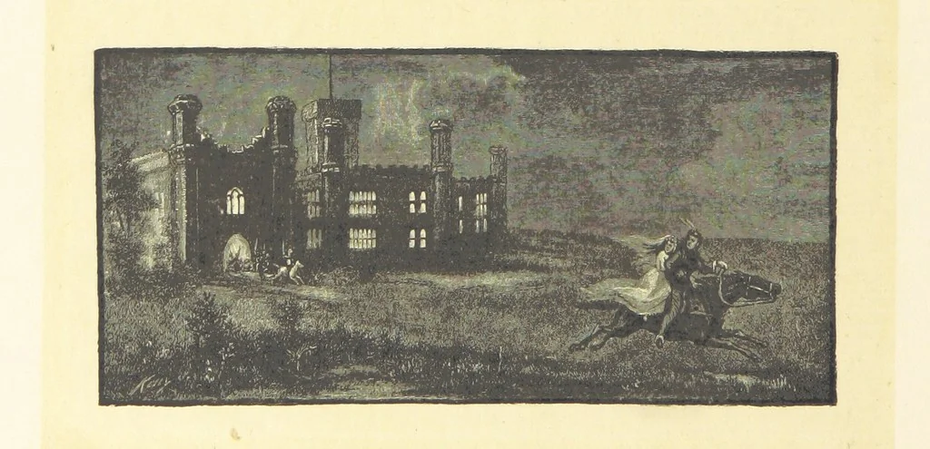 An illustration from Fifty Perfect Poems. Selected and edited by C. A. Dana and Rossiter Johnson. With seventy illustrations, 1883, leaf 82