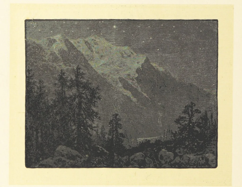 An illustration from Fifty Perfect Poems. Selected and edited by C. A. Dana and Rossiter Johnson. With seventy illustrations, 1883, leaf 84