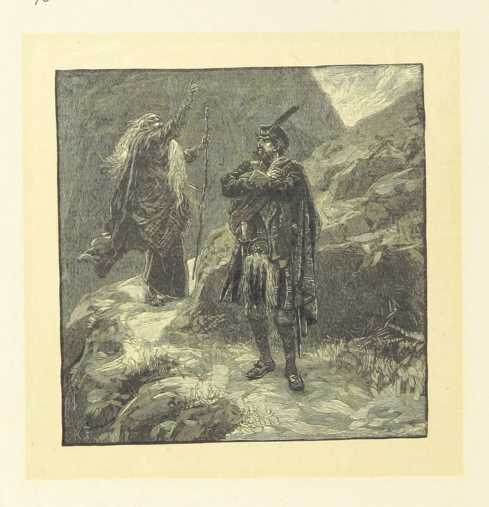 An illustration from Fifty Perfect Poems. Selected and edited by C. A. Dana and Rossiter Johnson. With seventy illustrations, 1883, leaf 90