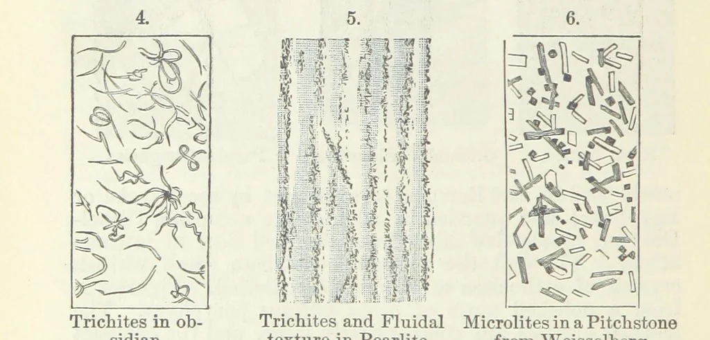 An illustration from Manual of Mineralogy, including observations on mines, rocks, reduction of ores, and the applications of the science to the arts ... Fourth edition, 1878, leaf 430