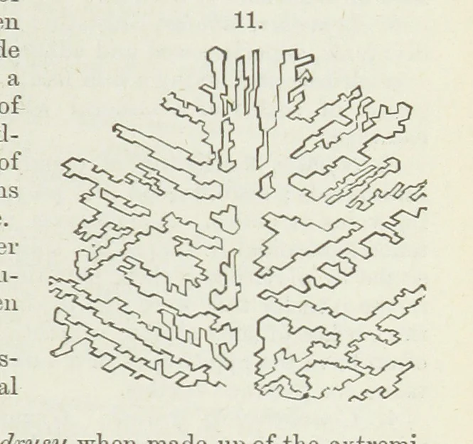 An illustration from Manual of Mineralogy, including observations on mines, rocks, reduction of ores, and the applications of the science to the arts ... Fourth edition, 1878, leaf 73