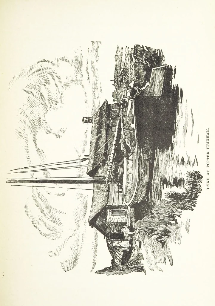 An illustration from The Handbook to the Rivers and Broads of Norfolk & Suffolk. [With illustrations and a map, 1888, leaf 105
