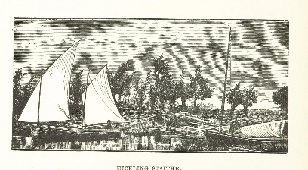 An illustration from The Handbook to the Rivers and Broads of Norfolk & Suffolk. [With illustrations and a map, 1888, leaf 108