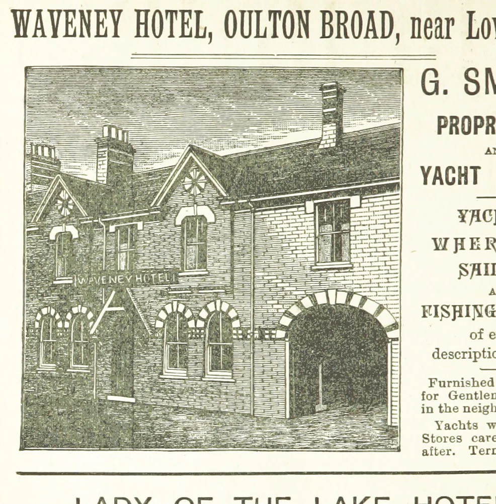 An illustration from The Handbook to the Rivers and Broads of Norfolk & Suffolk. [With illustrations and a map, 1888, leaf 186