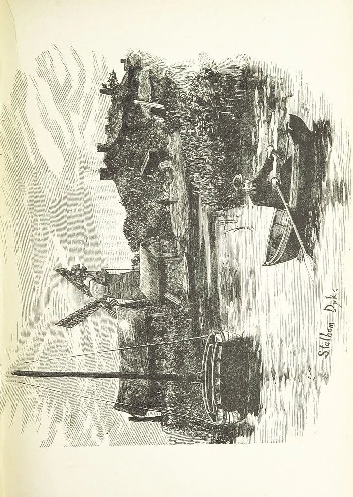 An illustration from The Handbook to the Rivers and Broads of Norfolk & Suffolk. [With illustrations and a map, 1888, leaf 93