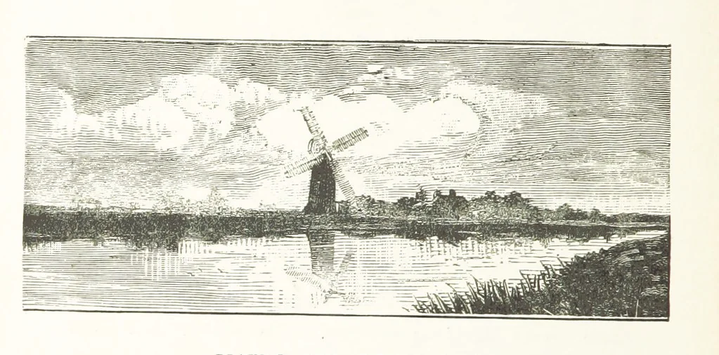 An illustration from The Handbook to the Rivers and Broads of Norfolk & Suffolk. [With illustrations and a map, 1888, leaf 96