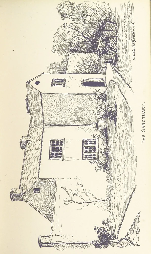 An illustration from A History of West Gower, Glamorganshire. (pt. 2. Historical Notices of the Parishes of Llanmadoc and Cheriton, etc.-pt. 3. Historical Notices of the Parishes of Llangenydd and Rhosili, etc.-pt. 4. Historical Notices of the Parishes of Penrice, Oxwich and Nicholaston, etc.), 1877, leaf 139