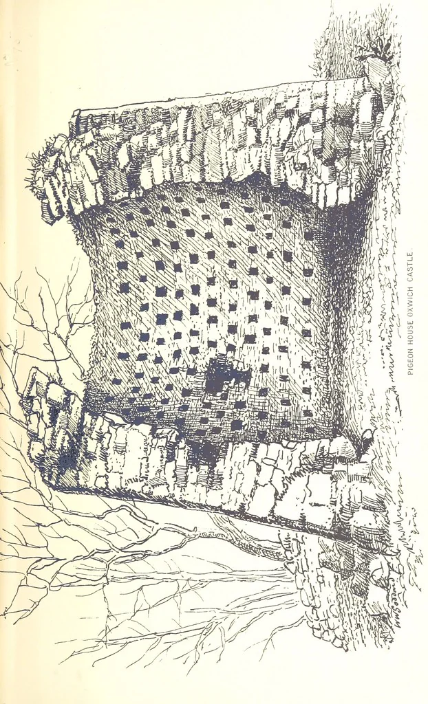 An illustration from A History of West Gower, Glamorganshire. (pt. 2. Historical Notices of the Parishes of Llanmadoc and Cheriton, etc.-pt. 3. Historical Notices of the Parishes of Llangenydd and Rhosili, etc.-pt. 4. Historical Notices of the Parishes of Penrice, Oxwich and Nicholaston, etc.), 1877, leaf 281