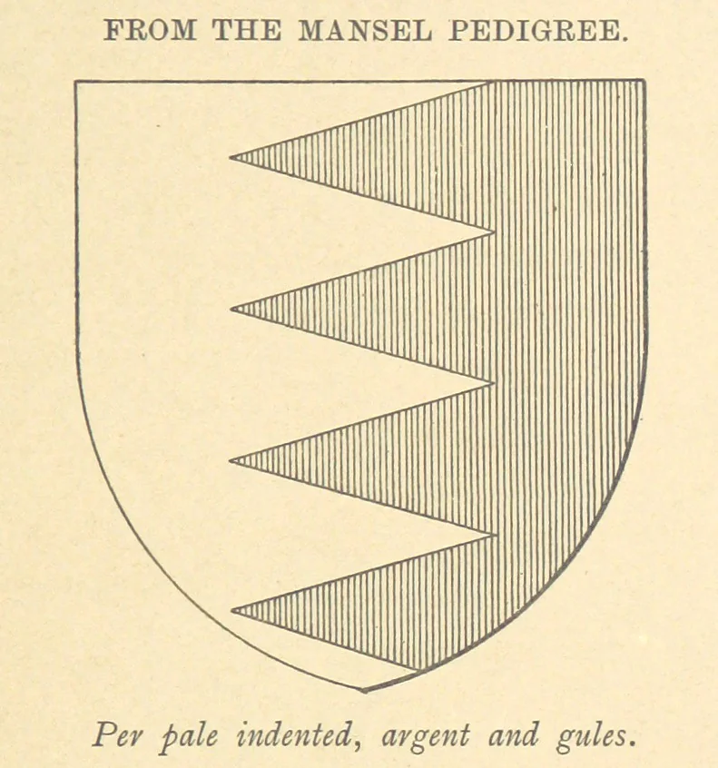 An illustration from A History of West Gower, Glamorganshire. (pt. 2. Historical Notices of the Parishes of Llanmadoc and Cheriton, etc.-pt. 3. Historical Notices of the Parishes of Llangenydd and Rhosili, etc.-pt. 4. Historical Notices of the Parishes of Penrice, Oxwich and Nicholaston, etc.), 1877, leaf 47