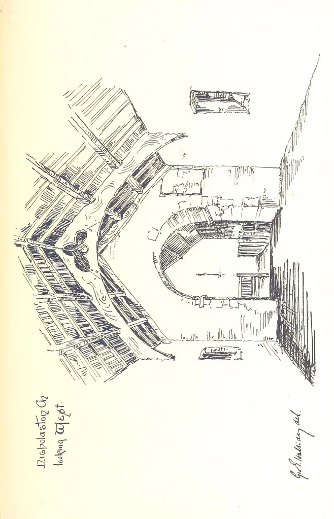 An illustration from A History of West Gower, Glamorganshire. (pt. 2. Historical Notices of the Parishes of Llanmadoc and Cheriton, etc.-pt. 3. Historical Notices of the Parishes of Llangenydd and Rhosili, etc.-pt. 4. Historical Notices of the Parishes of Penrice, Oxwich and Nicholaston, etc.), 1877, leaf 509