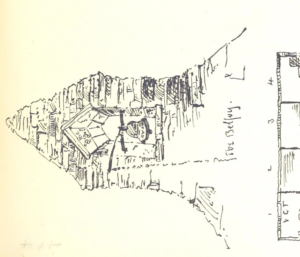 An illustration from A History of West Gower, Glamorganshire. (pt. 2. Historical Notices of the Parishes of Llanmadoc and Cheriton, etc.-pt. 3. Historical Notices of the Parishes of Llangenydd and Rhosili, etc.-pt. 4. Historical Notices of the Parishes of Penrice, Oxwich and Nicholaston, etc.), 1877, leaf 519