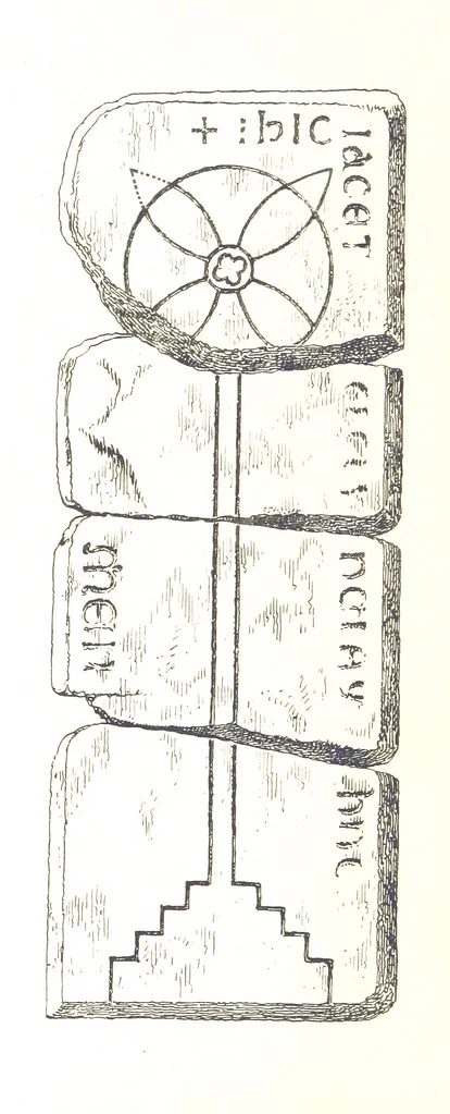An illustration from A History of West Gower, Glamorganshire. (pt. 2. Historical Notices of the Parishes of Llanmadoc and Cheriton, etc.-pt. 3. Historical Notices of the Parishes of Llangenydd and Rhosili, etc.-pt. 4. Historical Notices of the Parishes of Penrice, Oxwich and Nicholaston, etc.), 1877, leaf 522