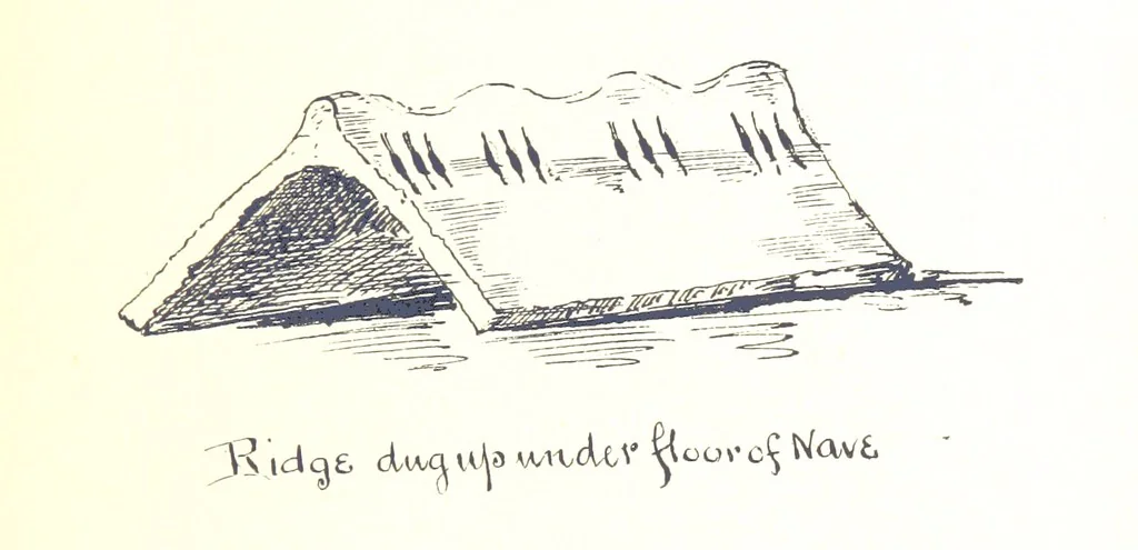 An illustration from A History of West Gower, Glamorganshire. (pt. 2. Historical Notices of the Parishes of Llanmadoc and Cheriton, etc.-pt. 3. Historical Notices of the Parishes of Llangenydd and Rhosili, etc.-pt. 4. Historical Notices of the Parishes of Penrice, Oxwich and Nicholaston, etc.), 1877, leaf 525