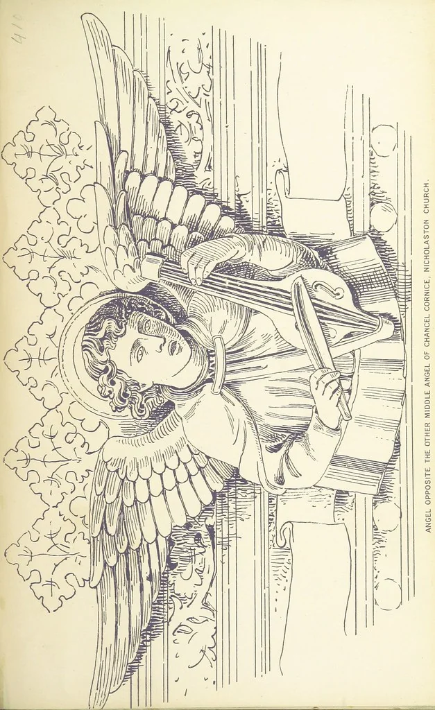 An illustration from A History of West Gower, Glamorganshire. (pt. 2. Historical Notices of the Parishes of Llanmadoc and Cheriton, etc.-pt. 3. Historical Notices of the Parishes of Llangenydd and Rhosili, etc.-pt. 4. Historical Notices of the Parishes of Penrice, Oxwich and Nicholaston, etc.), 1877, leaf 535