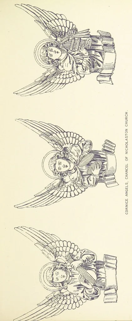 An illustration from A History of West Gower, Glamorganshire. (pt. 2. Historical Notices of the Parishes of Llanmadoc and Cheriton, etc.-pt. 3. Historical Notices of the Parishes of Llangenydd and Rhosili, etc.-pt. 4. Historical Notices of the Parishes of Penrice, Oxwich and Nicholaston, etc.), 1877, leaf 537