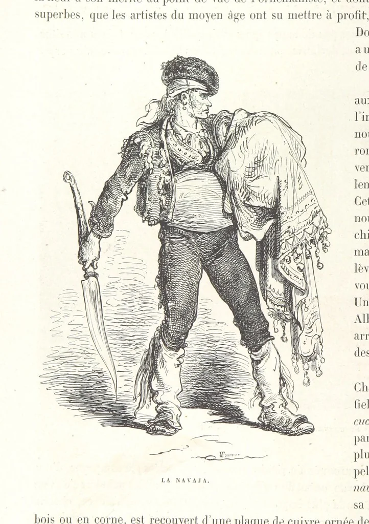 An illustration from L'Espagne ... Illustrée de 309 gravures dessinées sur bois par Gustave Doré, 1874, leaf 110