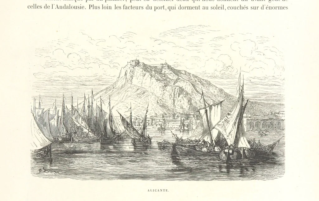 An illustration from L'Espagne ... Illustrée de 309 gravures dessinées sur bois par Gustave Doré, 1874, leaf 117