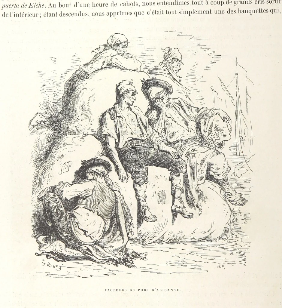 An illustration from L'Espagne ... Illustrée de 309 gravures dessinées sur bois par Gustave Doré, 1874, leaf 118