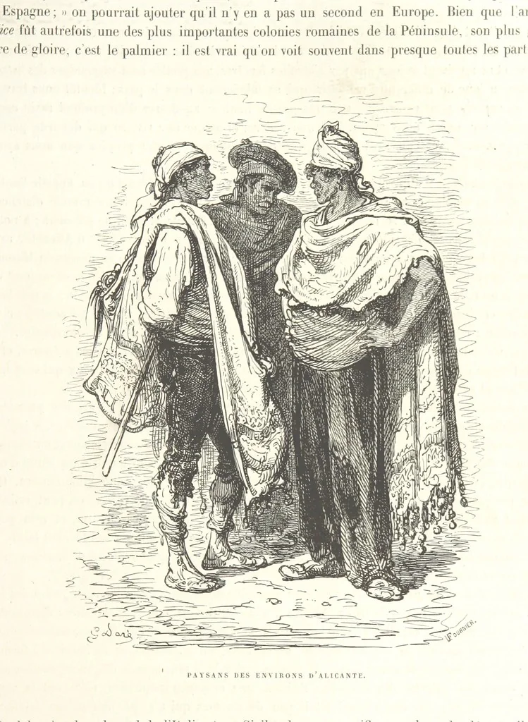An illustration from L'Espagne ... Illustrée de 309 gravures dessinées sur bois par Gustave Doré, 1874, leaf 121