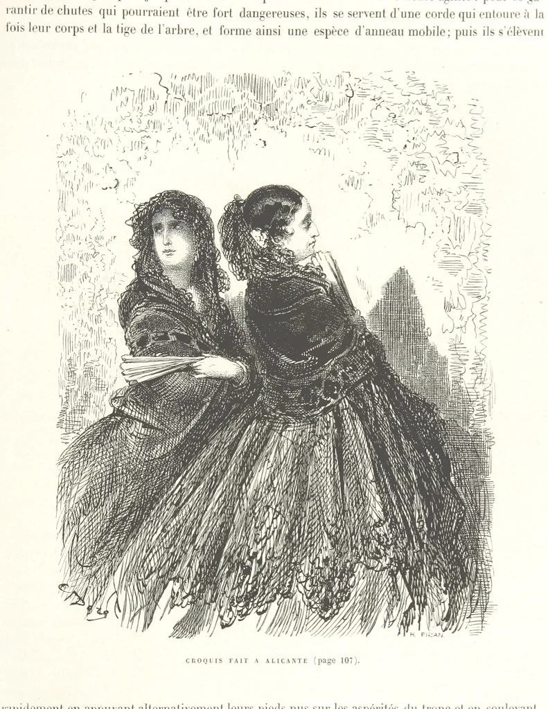 An illustration from L'Espagne ... Illustrée de 309 gravures dessinées sur bois par Gustave Doré, 1874, leaf 125
