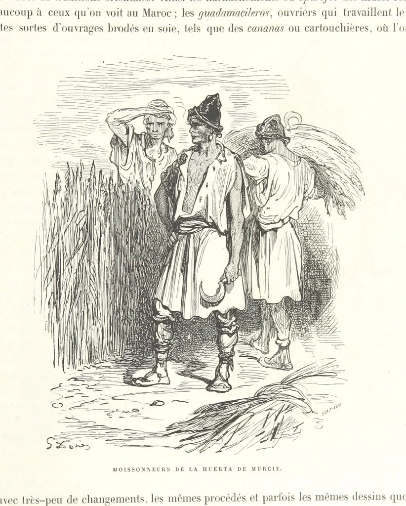 An illustration from L'Espagne ... Illustrée de 309 gravures dessinées sur bois par Gustave Doré, 1874, leaf 129