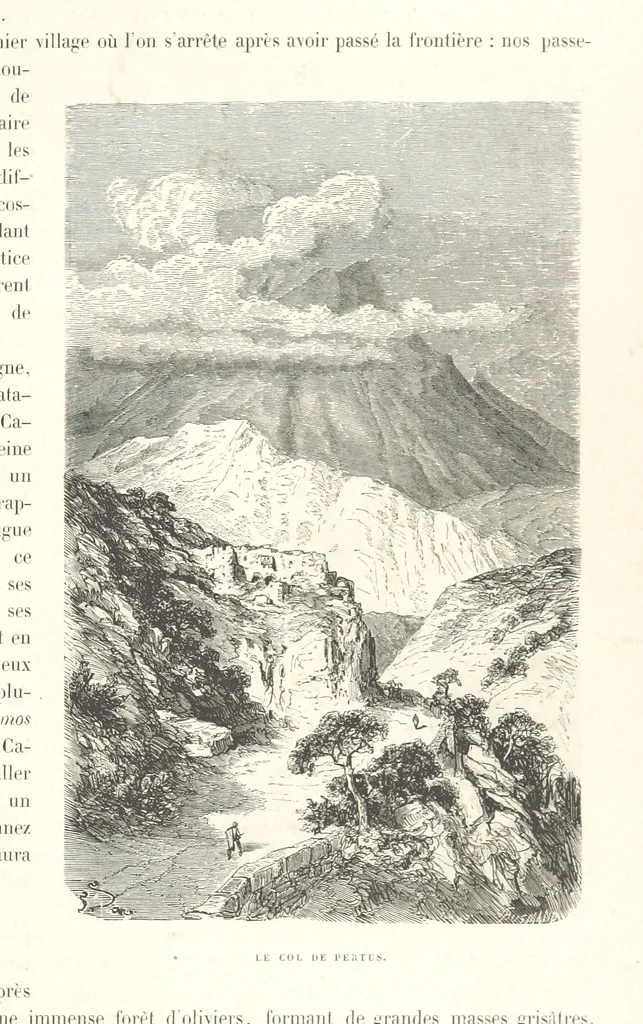 An illustration from L'Espagne ... Illustrée de 309 gravures dessinées sur bois par Gustave Doré, 1874, leaf 13